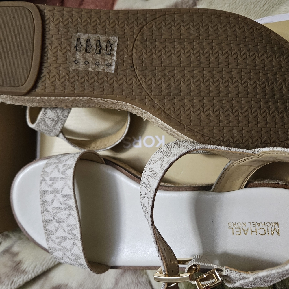 Michael Kors Richie Signature Logo Platform Espadrille